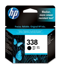 Cartouche jet d'encre originale n° 338 c8765ee 11 ml noir hp
