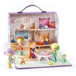 Djeco DJ06952 - Maison de Bluchka et Indie figurines Tinyly