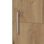 vidaXL Haut Armoire 2 Pièces Chêne artisanal 45 x 42 5 x 185 cm