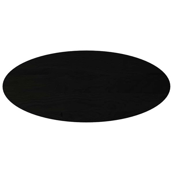 vidaXL Dessus de table 140x60x2 cm bois de chêne massif ovale