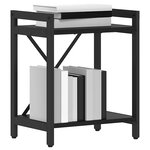 vidaXL Étagère Chêne noir 40 x 30 x 50 cm Bois d'ingénierie