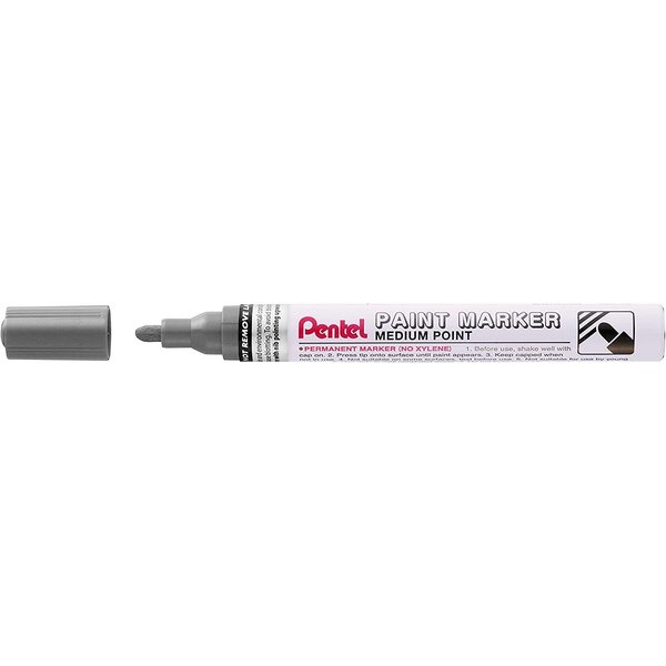 Marqueur peinture PAINT MARKER  Pointe moyenne  Noir nacré PENTEL