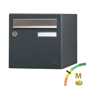 Boite aux lettre  Allure 1 porte  gris anthracite 7016M
