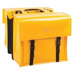 Willex sacoches de vélo bâche 40 l jaune 14127