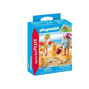 PLAYMOBIL 71581 - Special Plus Enfants avec jouets de plage