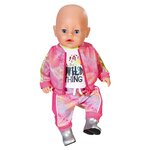 Zapf Creation 828335 - BABY Born Deluxe Trendiges Pink Set 43cm