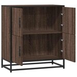 vidaXL Buffet chêne marron 68x35x76 cm bois d'ingénierie