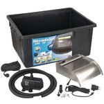 Ubbink Ensemble de cascade à LED Nevada 30 cm Inox