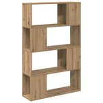 vidaXL Ensemble meuble TV Marron 80 x 24 x 125 cm Bois d'ingénierie