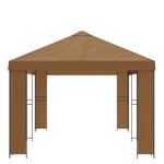 vidaXL Abri de jardin 6 x 3 m Beige Polyester et Acier 190