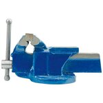 Vorel étau à base fixe 100 mm bleu