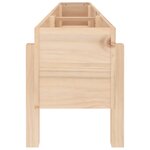vidaXL Lit surélevé de jardin 160x30x38 cm bois de pin massif