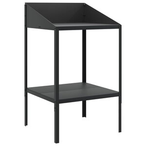vidaXL Support pour plantes anthracite 56 5x54 5x100cm acier galvanisé