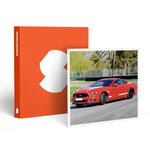 SMARTBOX - Coffret Cadeau 6 tours au volant d'une Ford Mustang et 2 tours de baptême à bord d'une berline Hommell à Lohéac -  Sport & Aventure
