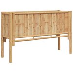 vidaXL Jardinière surélevée Marron 110 x 35 x 70 cm Bambou