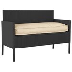 vidaXL Coussin de palette pour siège/dossier Beige 120x50x12 cm en tissu Oxford
