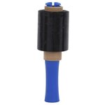vidaXL Films étirables 50 Pièces noir 23 μm 10 cm x 150 m