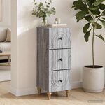 vidaXL Armoire à tiroirs 33 x 34 5 x 90 cm Bois d'ingénierie