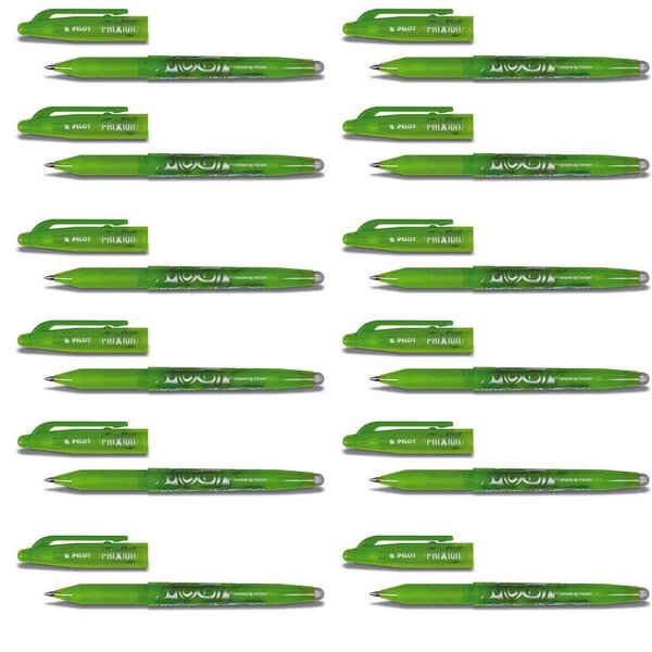 Stylo Roller Encre Gel Effaçable FriXion Ball 0 7 Citron Vert x 12 PILOT