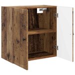 vidaXL Armoire Murale Bois ancien 59 x 31 x 60 cm Bois d'ingénierie