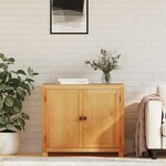 vidaXL Armoire avec stockage Marron 78 x 50 x 70 cm Bois d'ingénierie