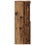 vidaXL Buffet LED Bois ancien 41 x 37 x 100 cm Bois d'ingénierie