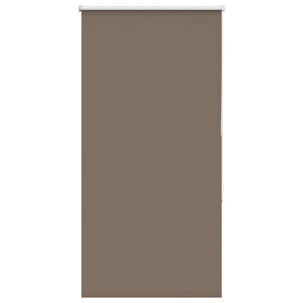 vidaXL Store enrouleur occultant café 75x150cm largeur du tissu 70 7cm