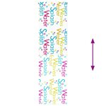 vidaXL Store enrouleur de douche 60x240 cm largeur du tissu 56 cm