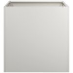 vidaXL Jardinière 40x40x40 cm acier inoxydable