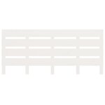 vidaXL Cadre de lit sans matelas blanc 140x200 cm bois de pin massif