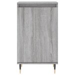 vidaXL Buffet sonoma gris 40x35x70 cm bois d'ingénierie