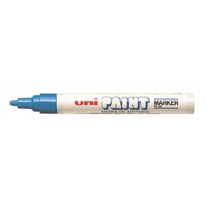 Marqueur Pte conique moyenne PAINT Marker PX20 2 2 - 2 8mm Bleu Clair x 12 UNI-PAINT