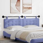 vidaXL Tête de lit suspendue Tissu