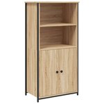 vidaXL Buffet haut chêne sonoma 62x36x121 5 cm bois d'ingénierie