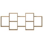 vidaXL Étagère murale chêne artisanal 159x18x65 cm bois d'ingénierie