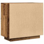vidaXL Buffet vieux bois 80x40x75 cm bois d'ingénierie