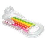 vidaXL Chaise longue de piscine gonflable 160x85 cm Vinyle