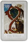 Pièce de monnaie en Argent 2 Dollars g 31.1 (1 oz) Millésime 2025 Tarot Niue WORLD