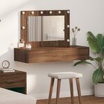 vidaXL Table de Toilette Marron 100 x 40 x 70 cm Bois d'ingénierie
