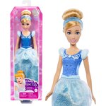 Mattel HLW06 - Cendrillon articulée avec tenue scintillante et accessoires