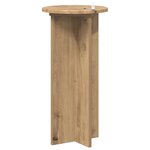 vidaXL Support de Plante 2 pièces Chêne artisanal 29 5 x 29 5 x 60 cm