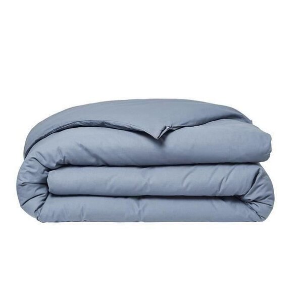 Housse de couette uni denim 140 x 200 cm