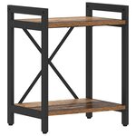 vidaXL Bibliothèque Bois ancien 40 x 30 x 48.5 cm Bois d'ingénierie