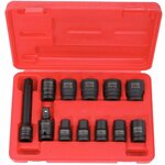 Ks tools jeu de douilles à chocs hexagonales  12 pièces  1/2" 515.0112