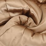 vidaXL Duvet d'hiver 200 x 240 cm 450 g/m² Doré