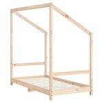 vidaXL Cadre de lit pour enfant 80x160 cm bois de pin massif