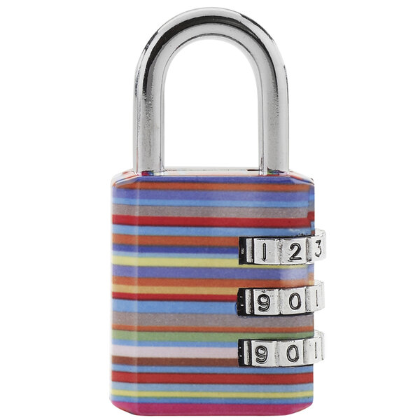 Cadenas à Combinaison avec Motif Imprimé  Couleur Aléatoire  6 2 x 3 2 x 1 4 cm