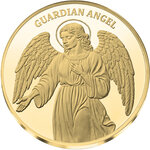 Monnaie GUARDIAN ANGEL 1/200 Oz Or 25$ Liberia 2026