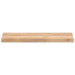 vidaXL Étagères flottantes 4 Pièces 60x20x2 cm acacia massif non traité
