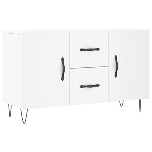 vidaXL Buffet blanc 100x36x60 cm bois d'ingénierie